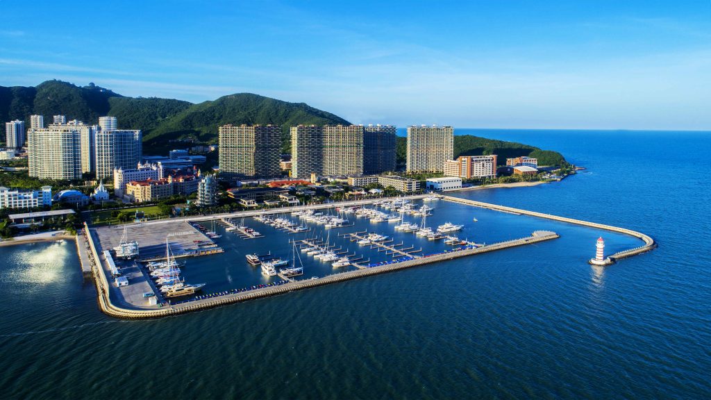 半山半岛帆船港-全景图-SANYA_MARINA_ 0898-3887 1111